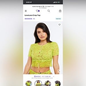 Savage X Fenty sold out. NWOT